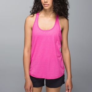 Pink Lululemon Tank Top